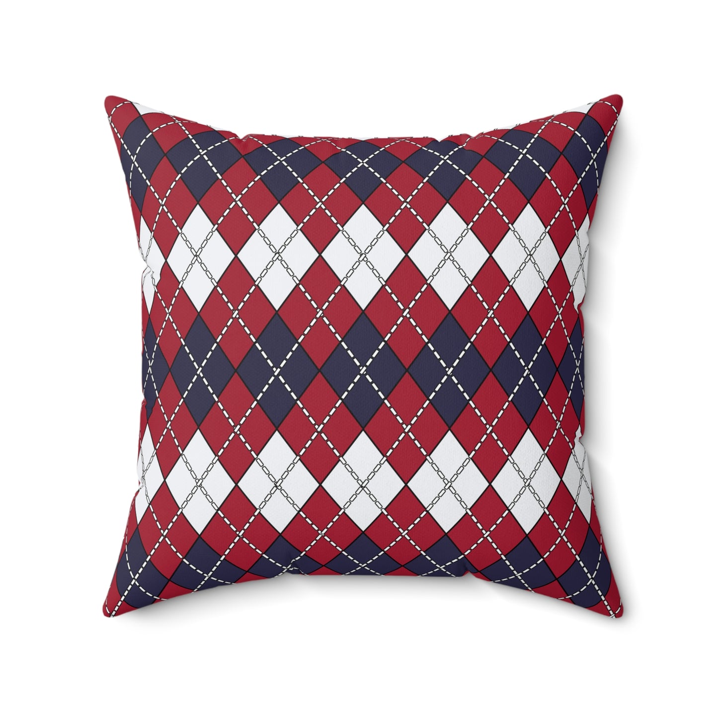 Thailand Retro Argyle Cushion Pillow