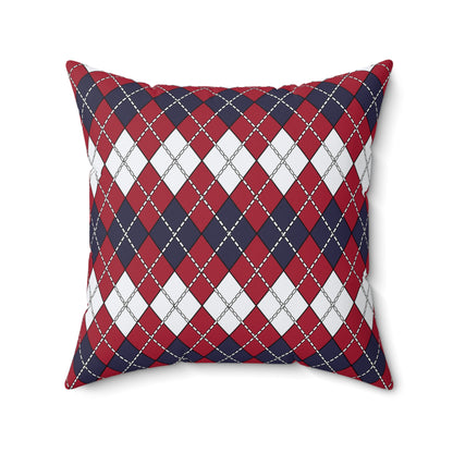 Thailand Retro Argyle Cushion Pillow