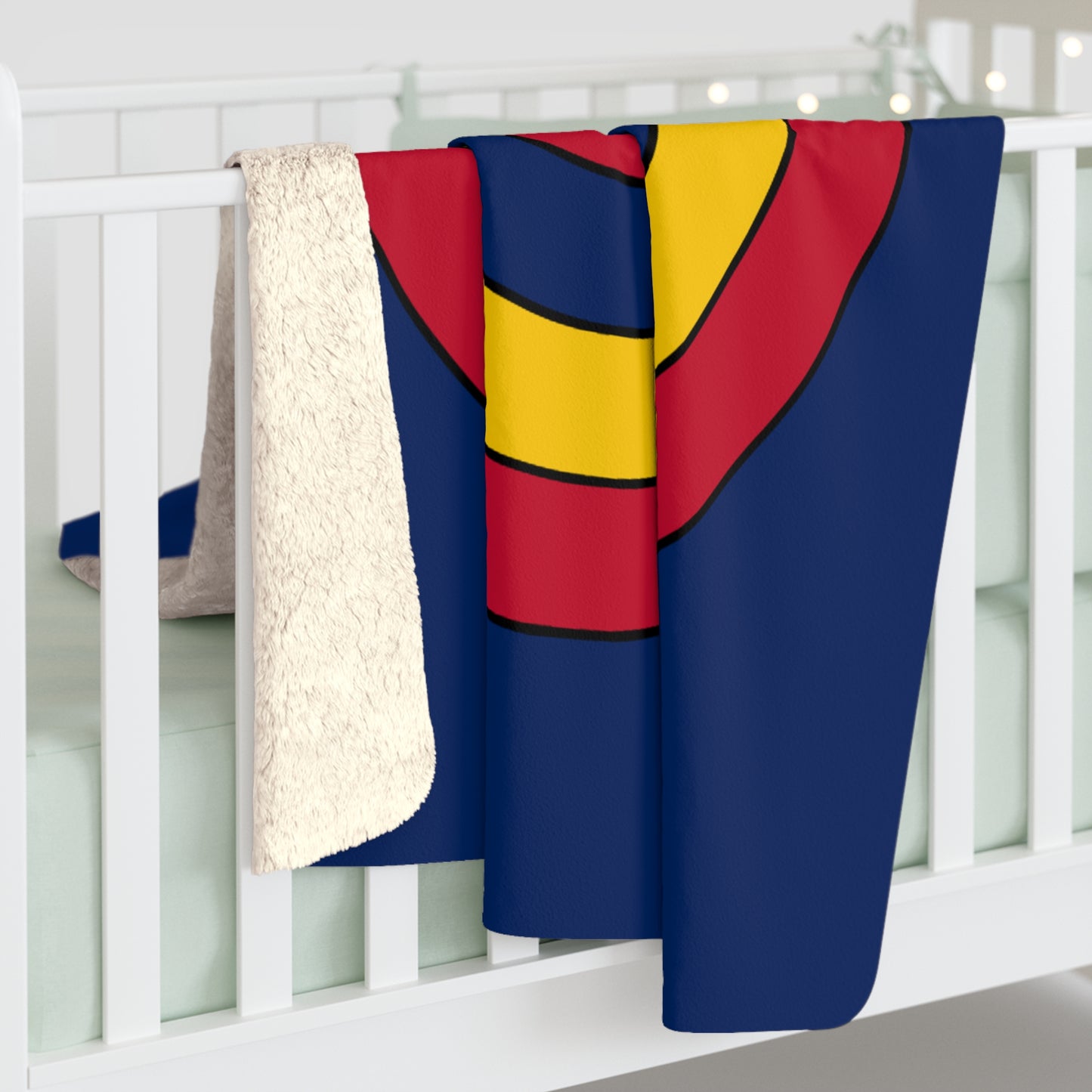 Chad Retro Target Blanket Throw