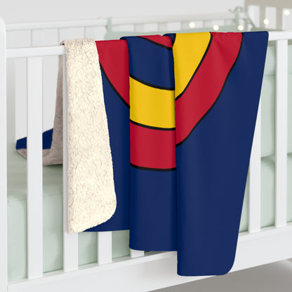 Chad Retro Target Blanket Throw