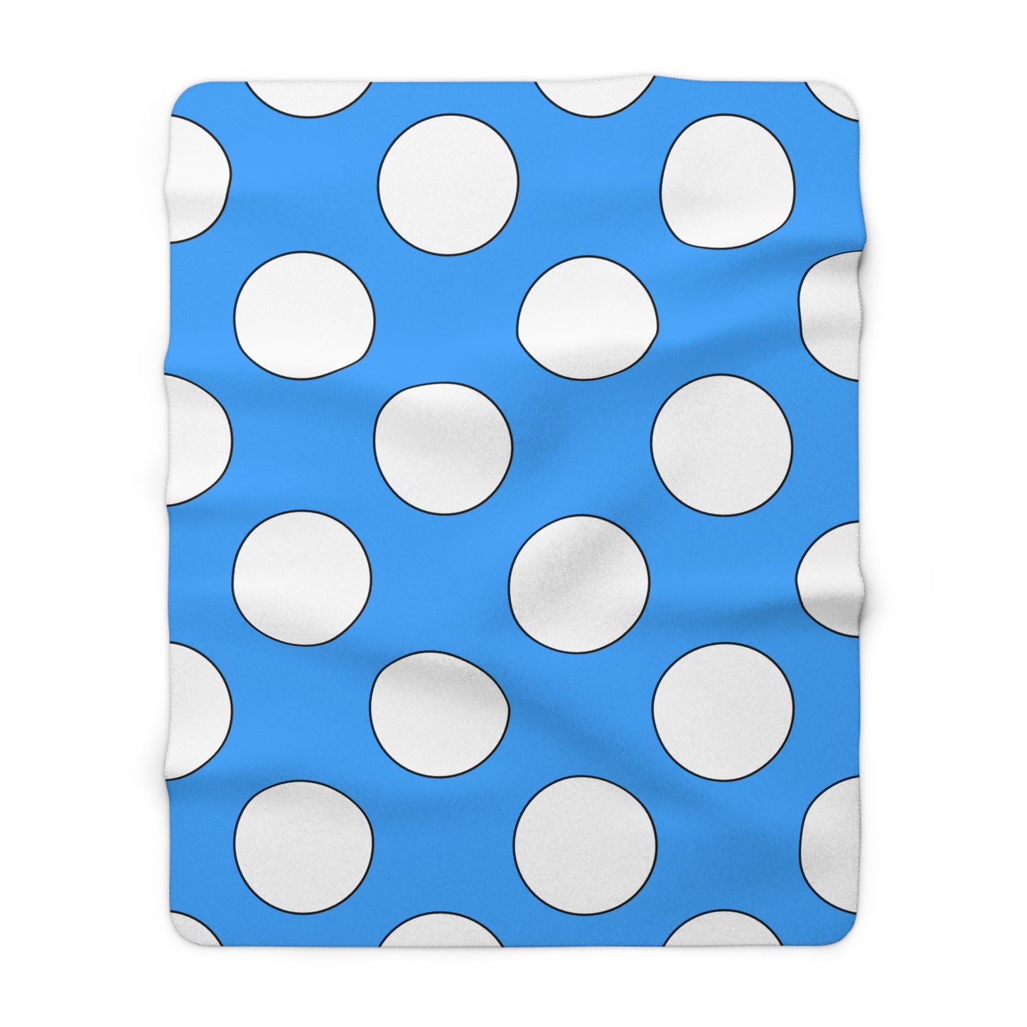 Somalia Retro Polka Dots Blanket Throw