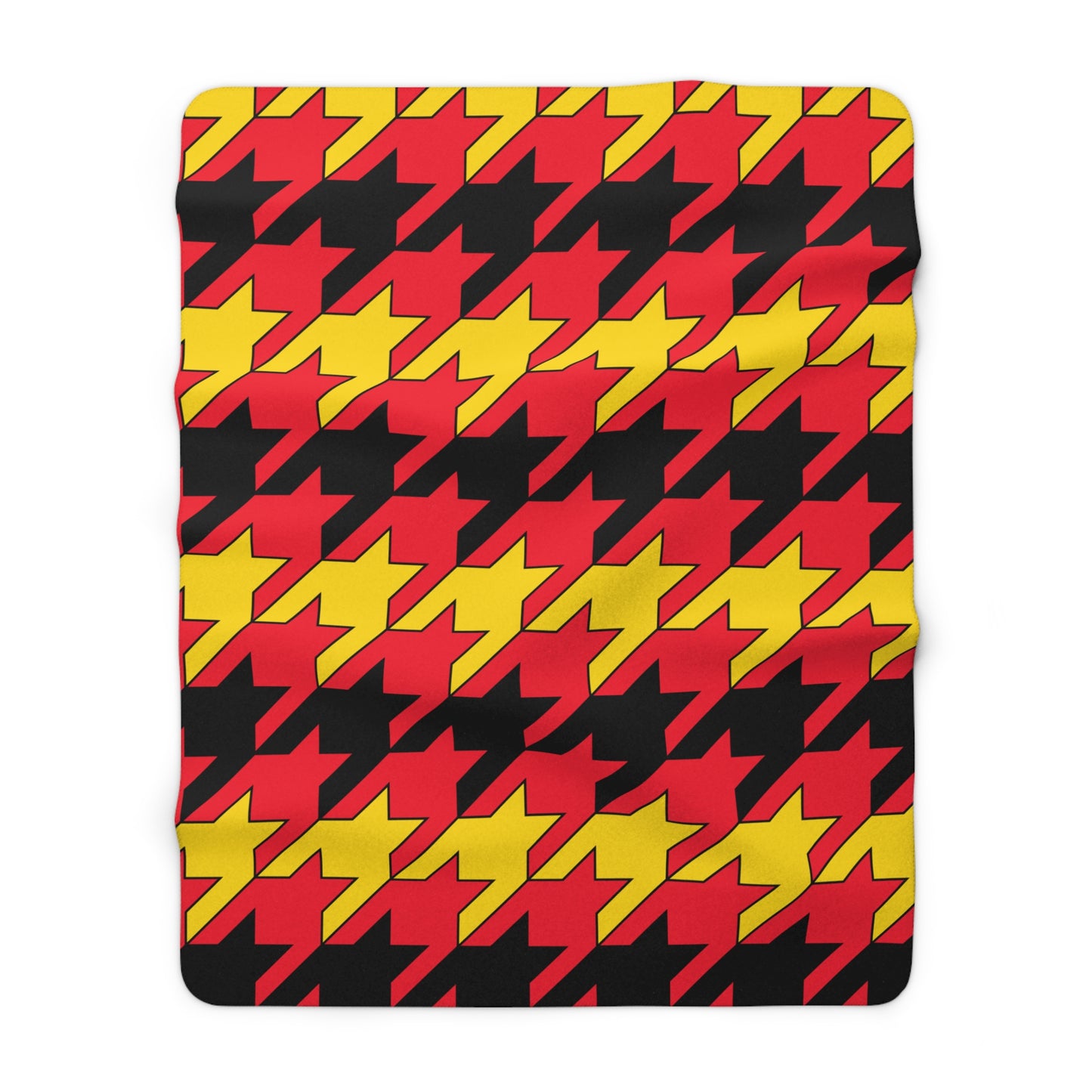 Belgium Retro Houndstooth Blanket Throw