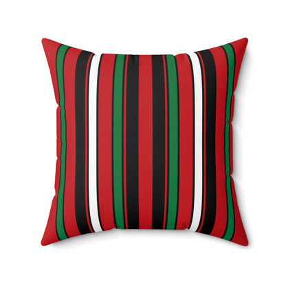 Western Sahara Retro Stripes Cushion Pillow