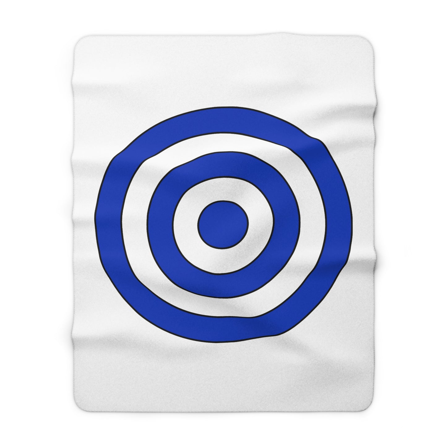 Israel Retro Target Blanket Throw