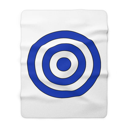 Israel Retro Target Blanket Throw