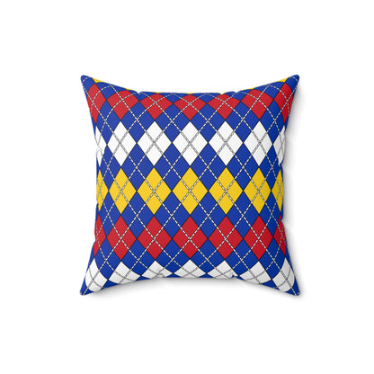 Philippines Retro Argyle Cushion Pillow