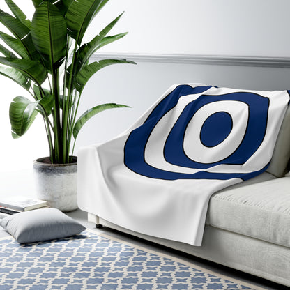 Finland Retro Target Blanket Throw