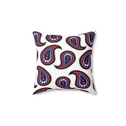 Republic Of Korea Retro Paisley Cushion Pillow