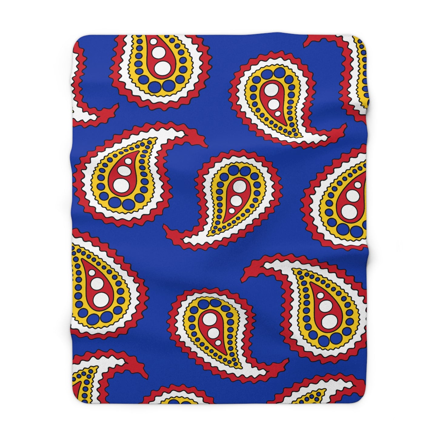 Philippines Retro Paisley Blanket Throw