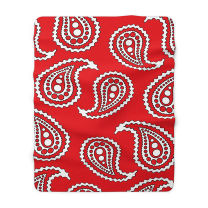Tunisia Retro Paisley Blanket Throw