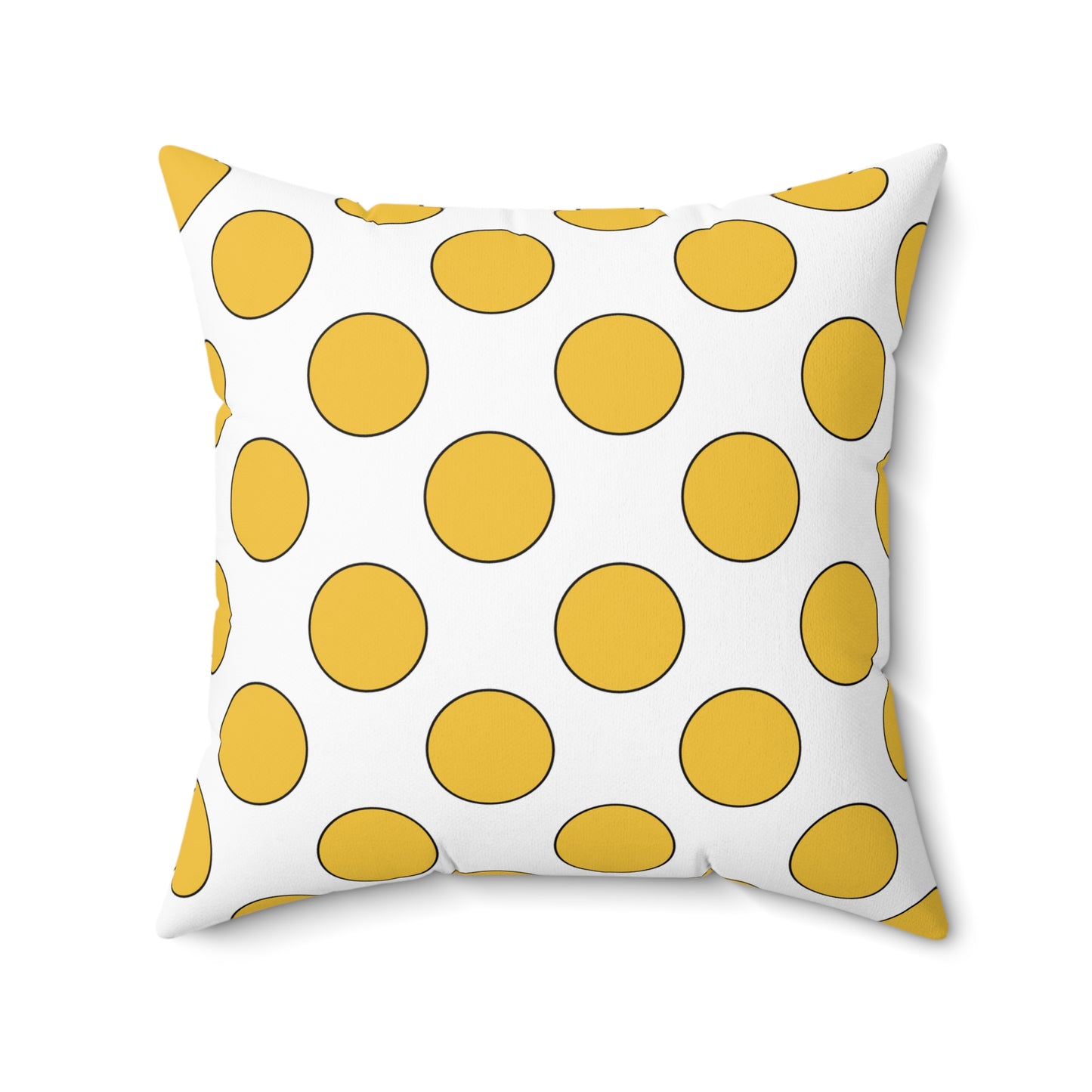 United States Virgin Islands Retro Polka Dots Cushion Pillow