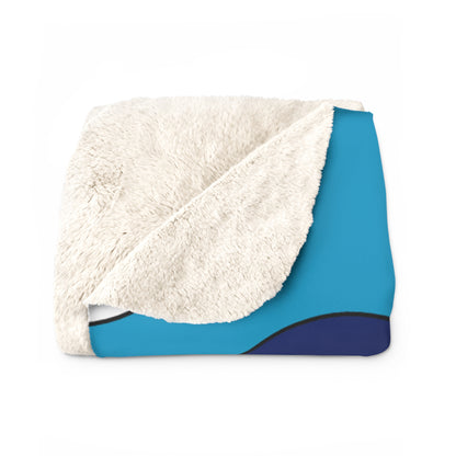 Tuvalu Retro Polka Dots Blanket Throw