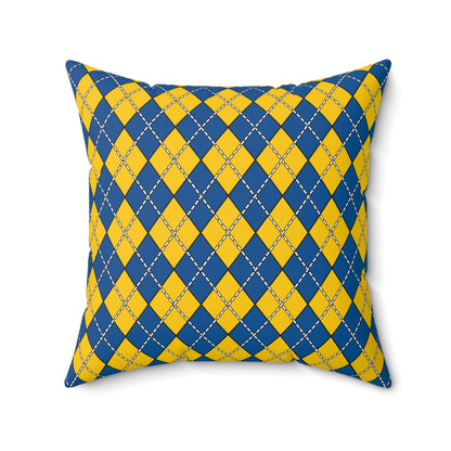 Sweden Retro Argyle Cushion Pillow
