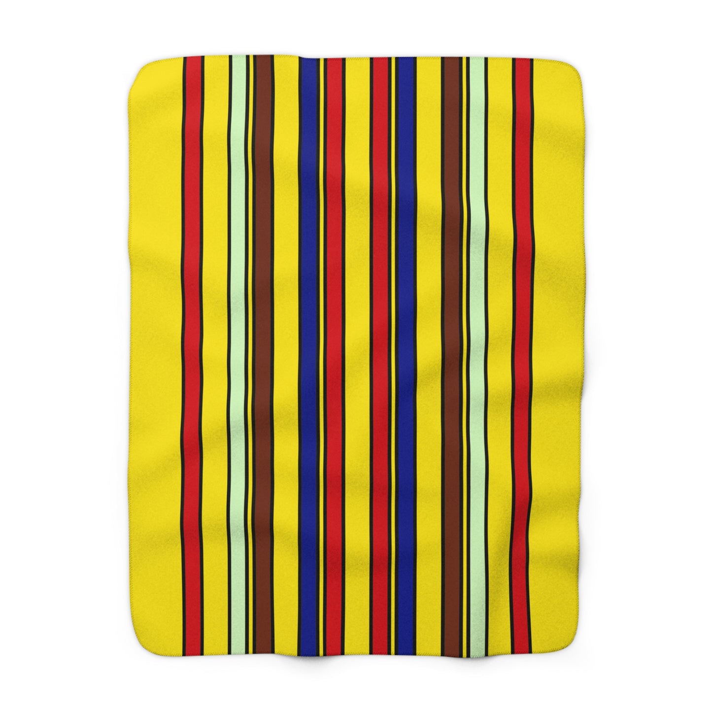 Ecuador Retro Stripes Blanket Throw