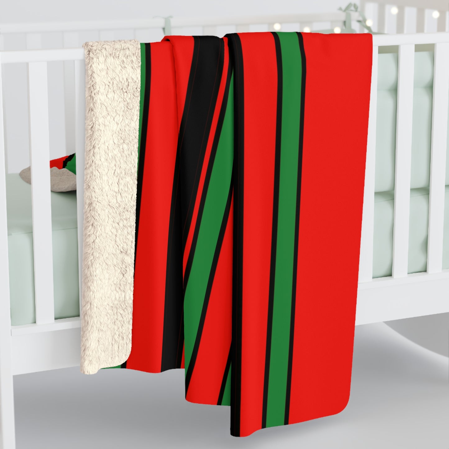 Malawi Retro Stripes Blanket Throw