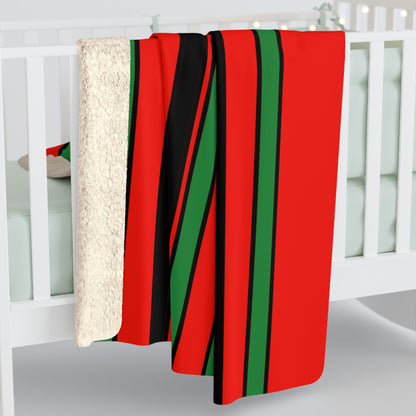 Malawi Retro Stripes Blanket Throw