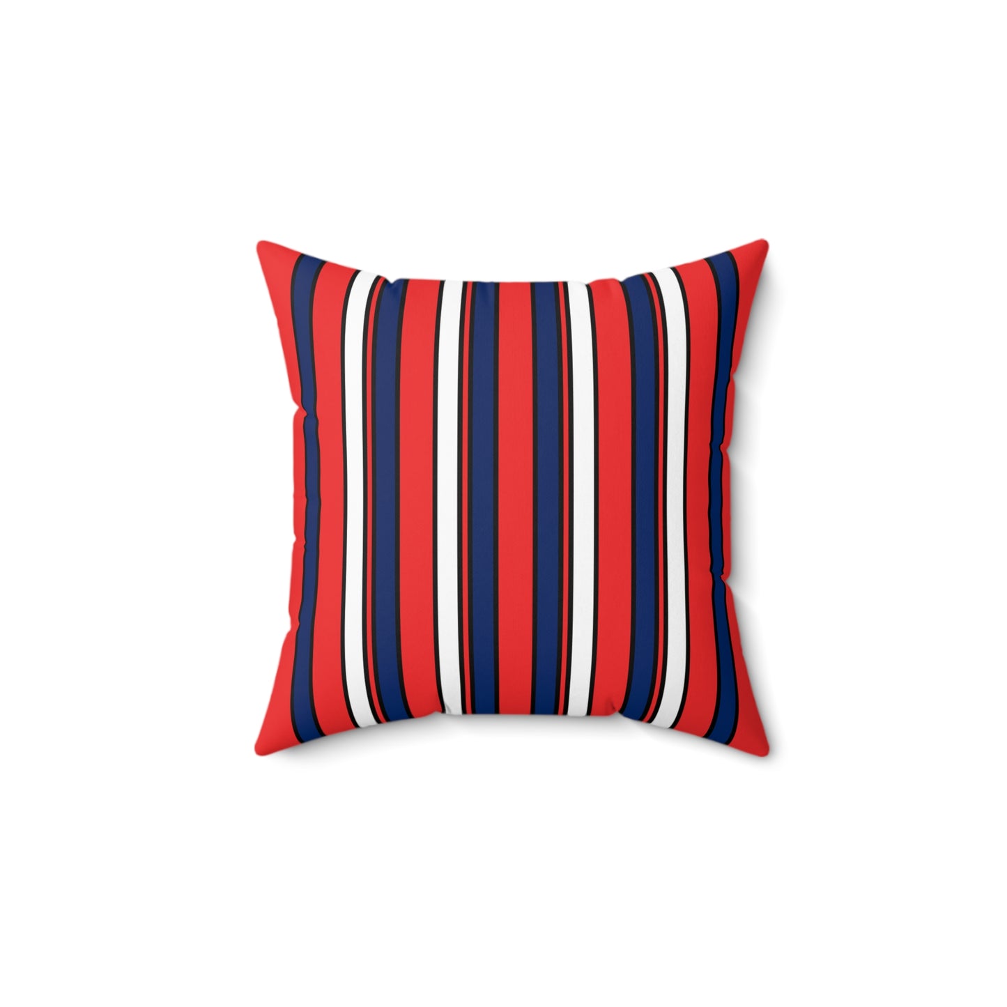 Svalbard And Jan Mayen Retro Stripes Cushion Pillow