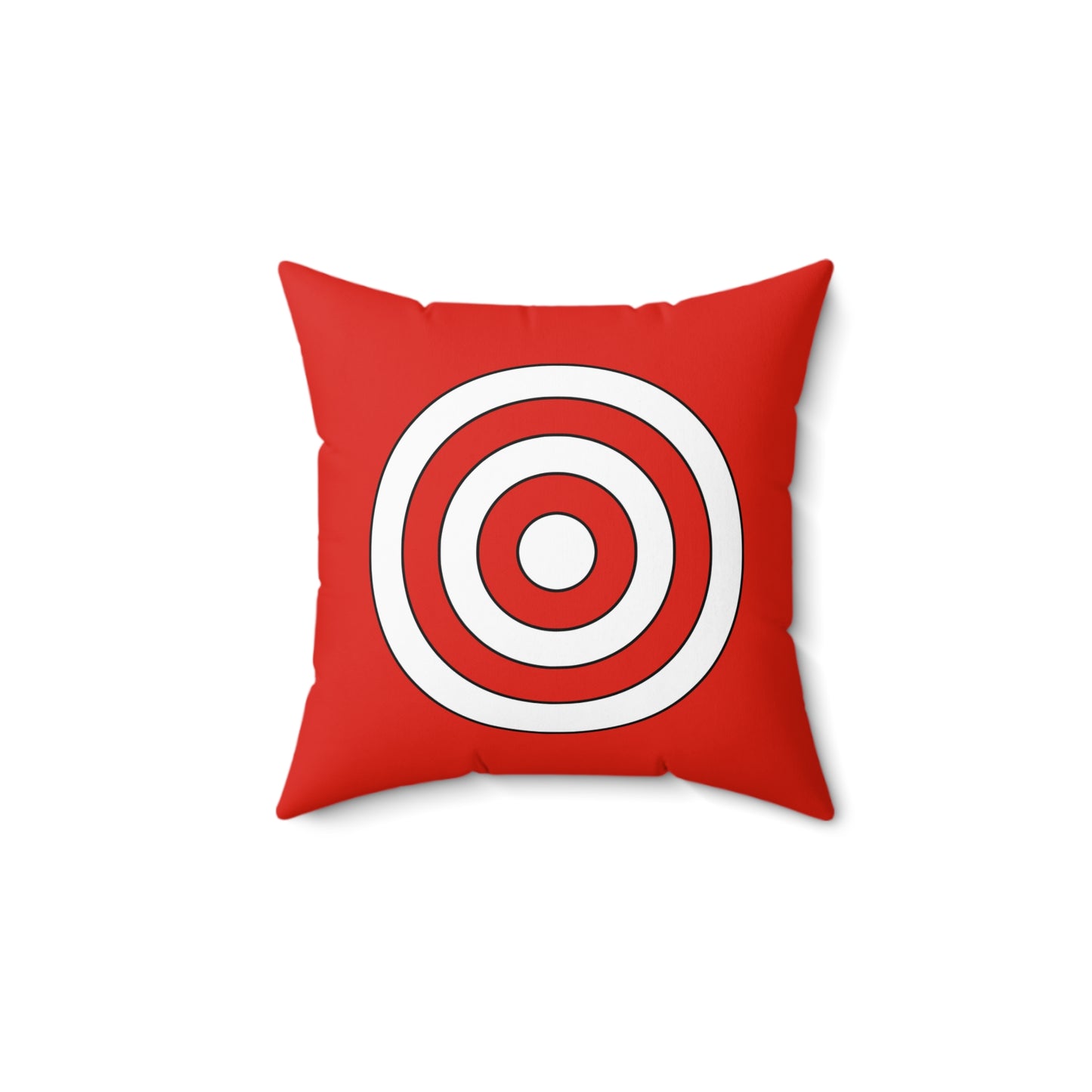 French Polynesia Retro Target Cushion Pillow