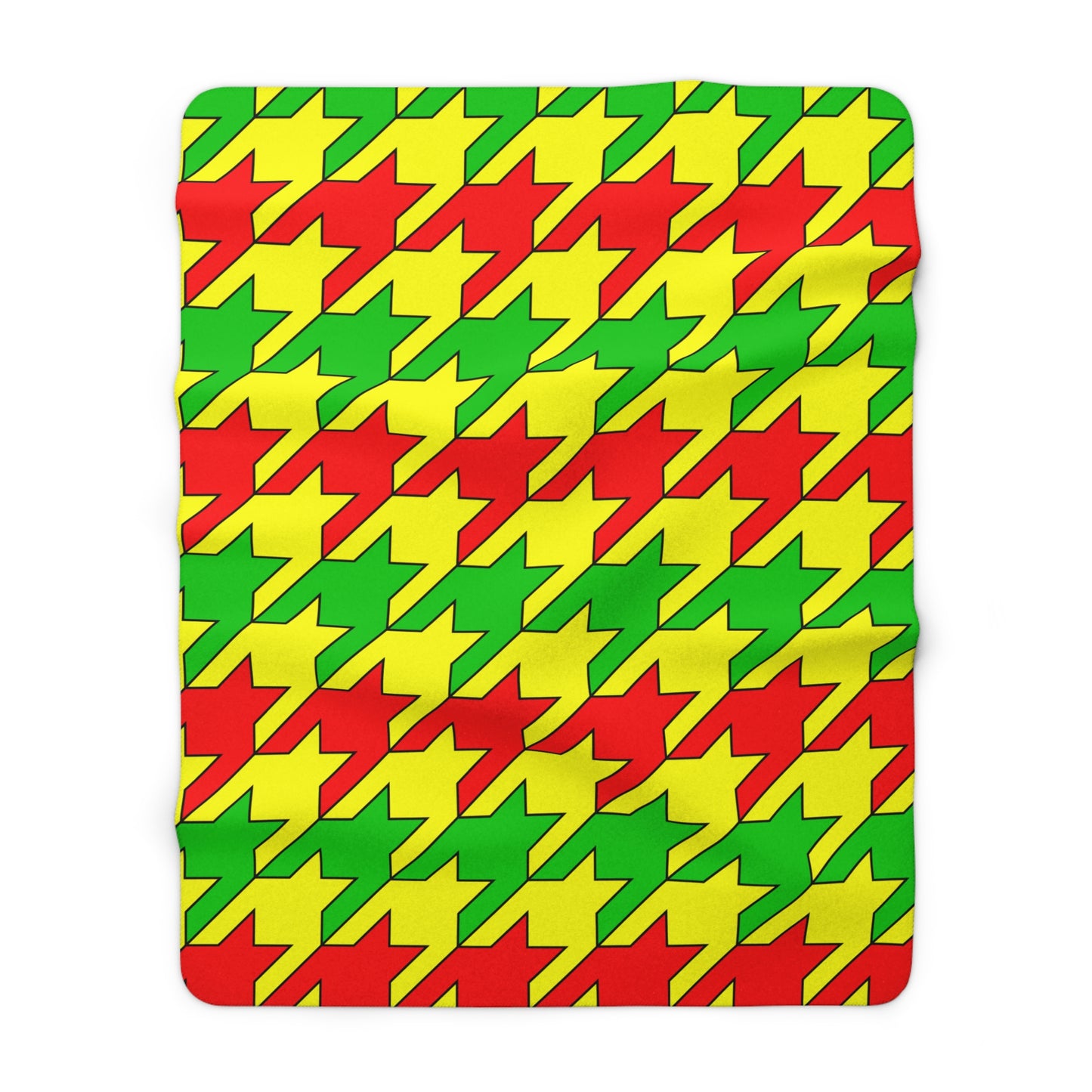 Congo Retro Houndstooth Blanket Throw