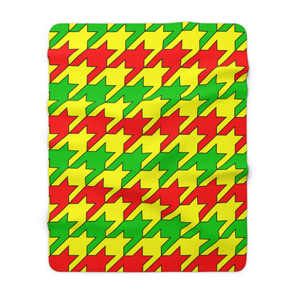 Congo Retro Houndstooth Blanket Throw