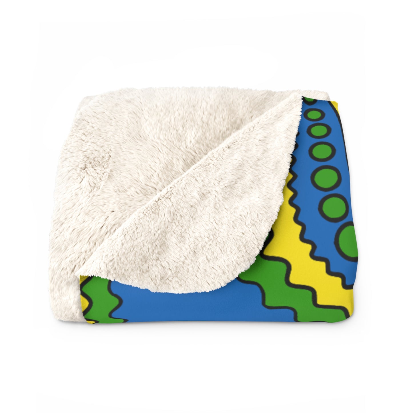 Gabon Retro Paisley Blanket Throw