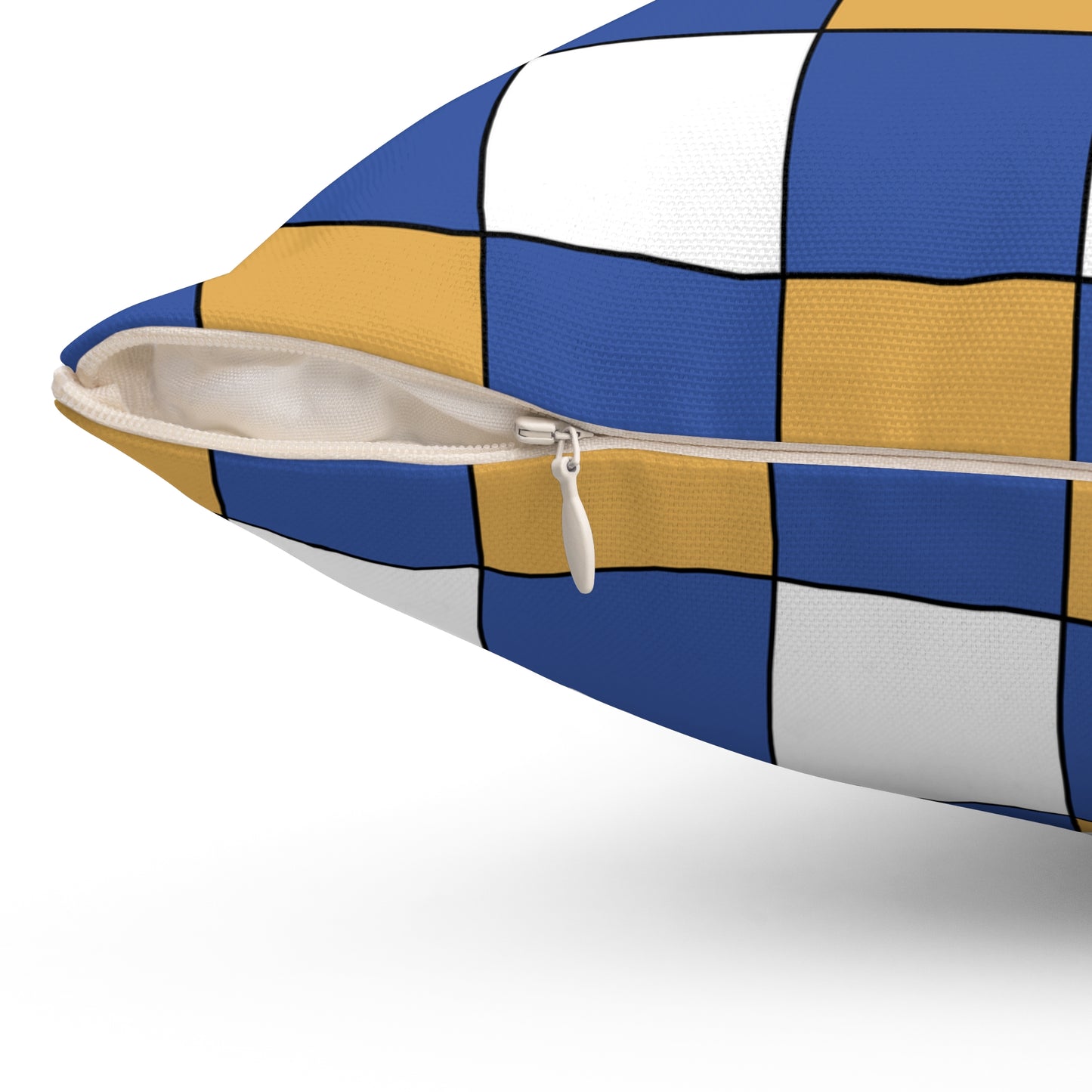 Marshall Islands Retro Check Cushion Pillow