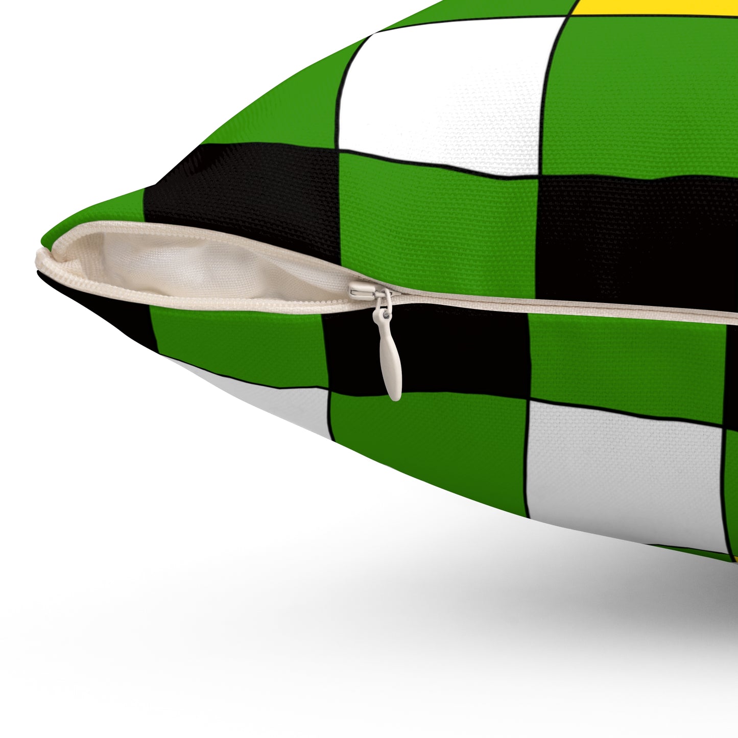 Guyana Retro Check Cushion Pillow