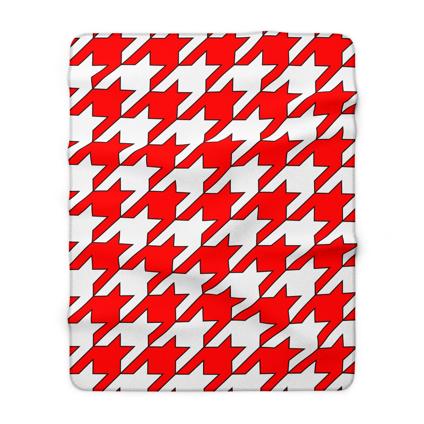 Switzerland Retro Houndstooth Blanket Throw