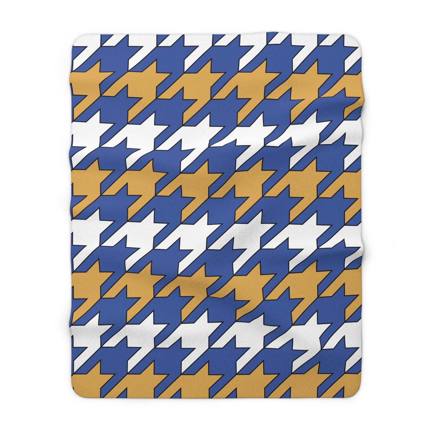 Marshall Islands Retro Houndstooth Blanket Throw