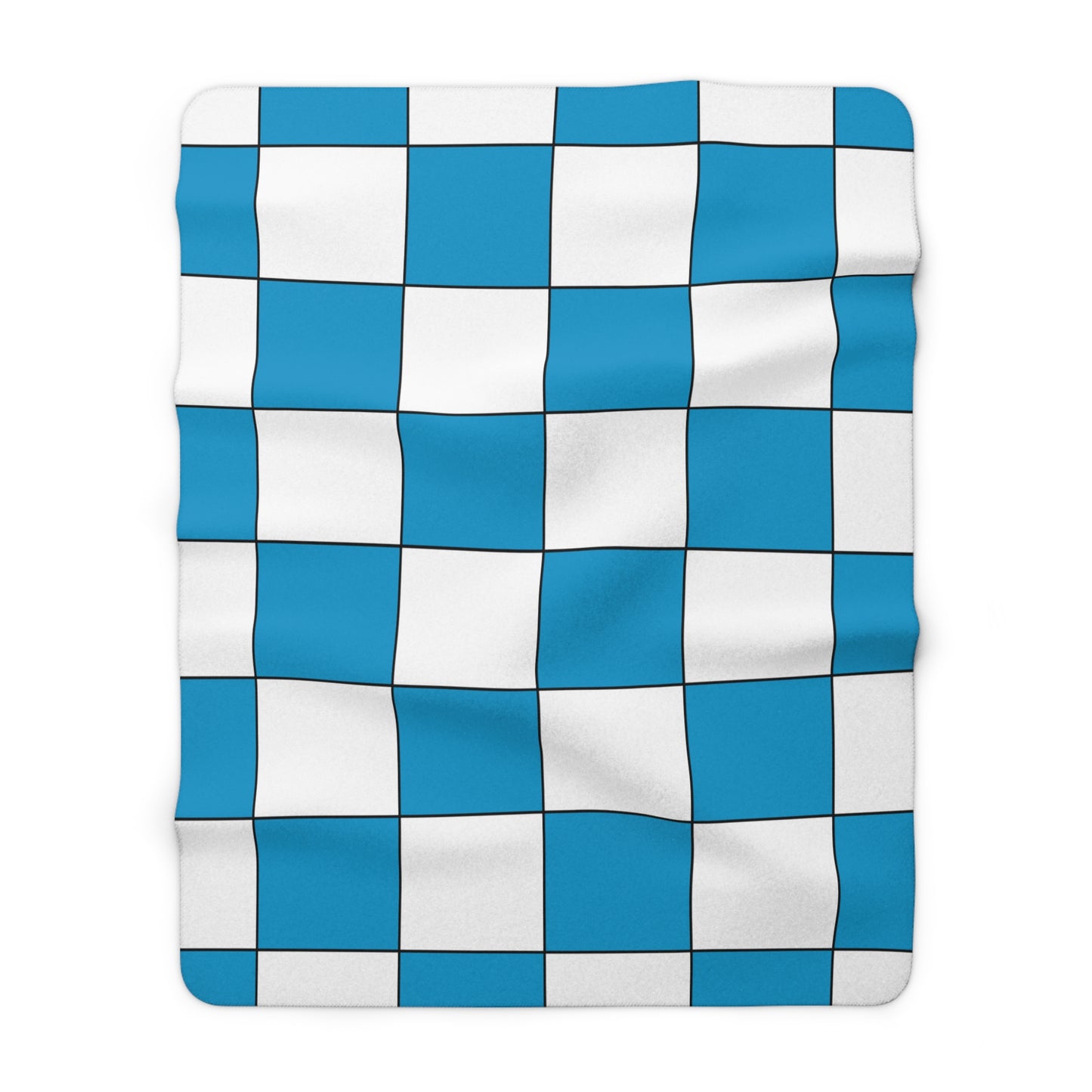 Galicia Retro Check Blanket Throw