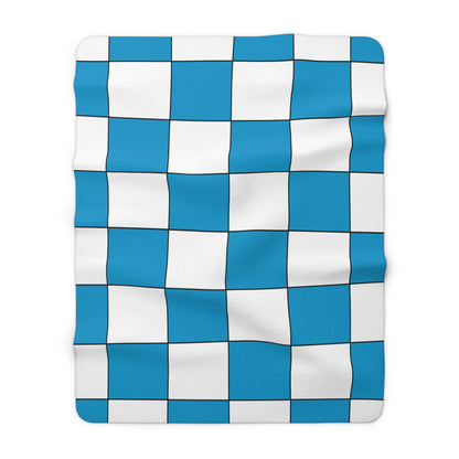 Galicia Retro Check Blanket Throw