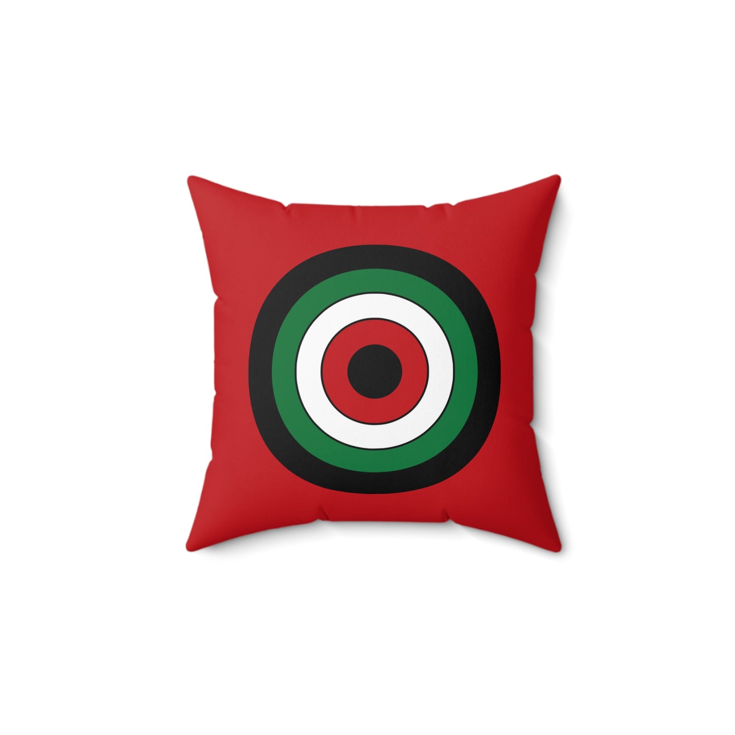 Western Sahara Retro Target Cushion Pillow
