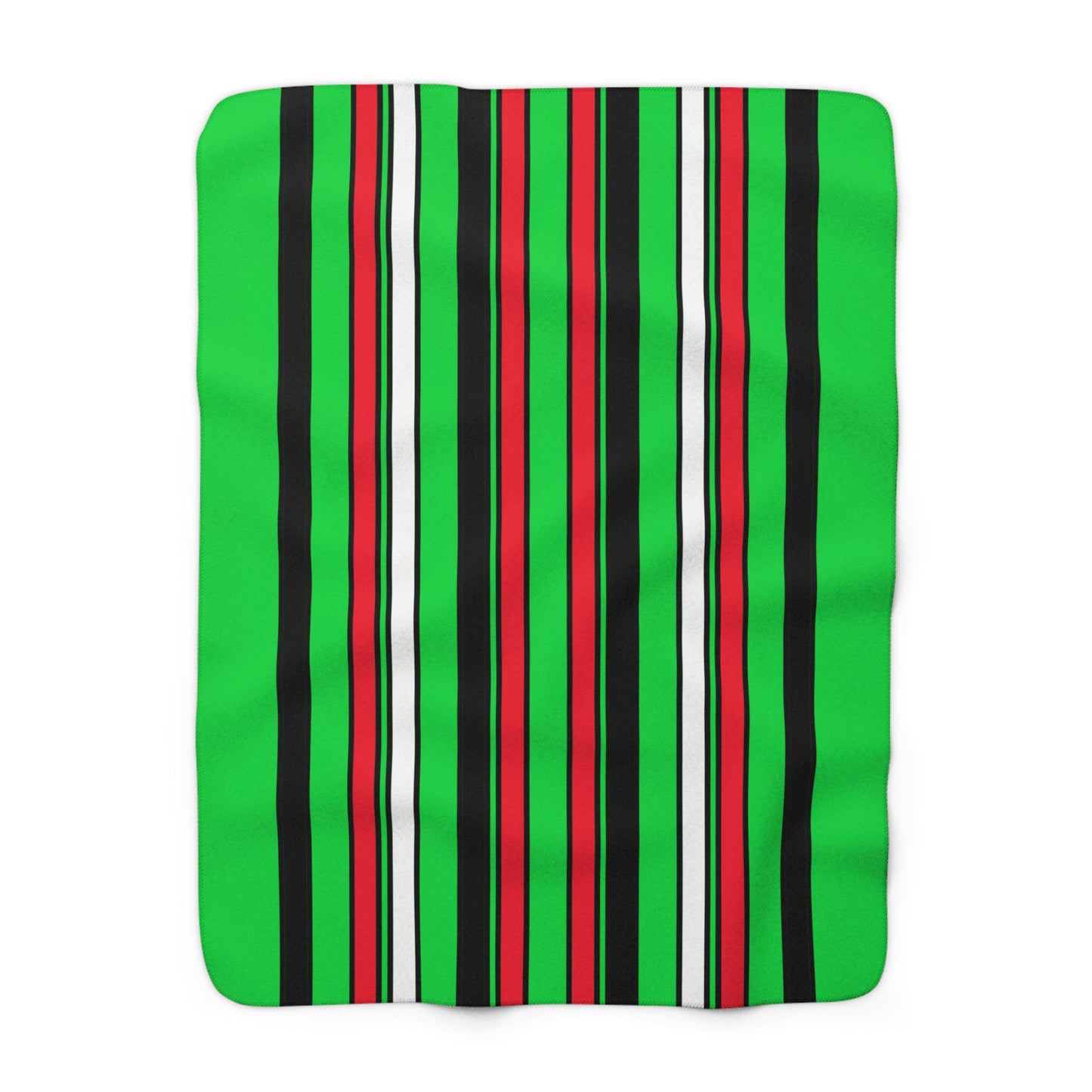 Kuwait Retro Stripes Blanket Throw