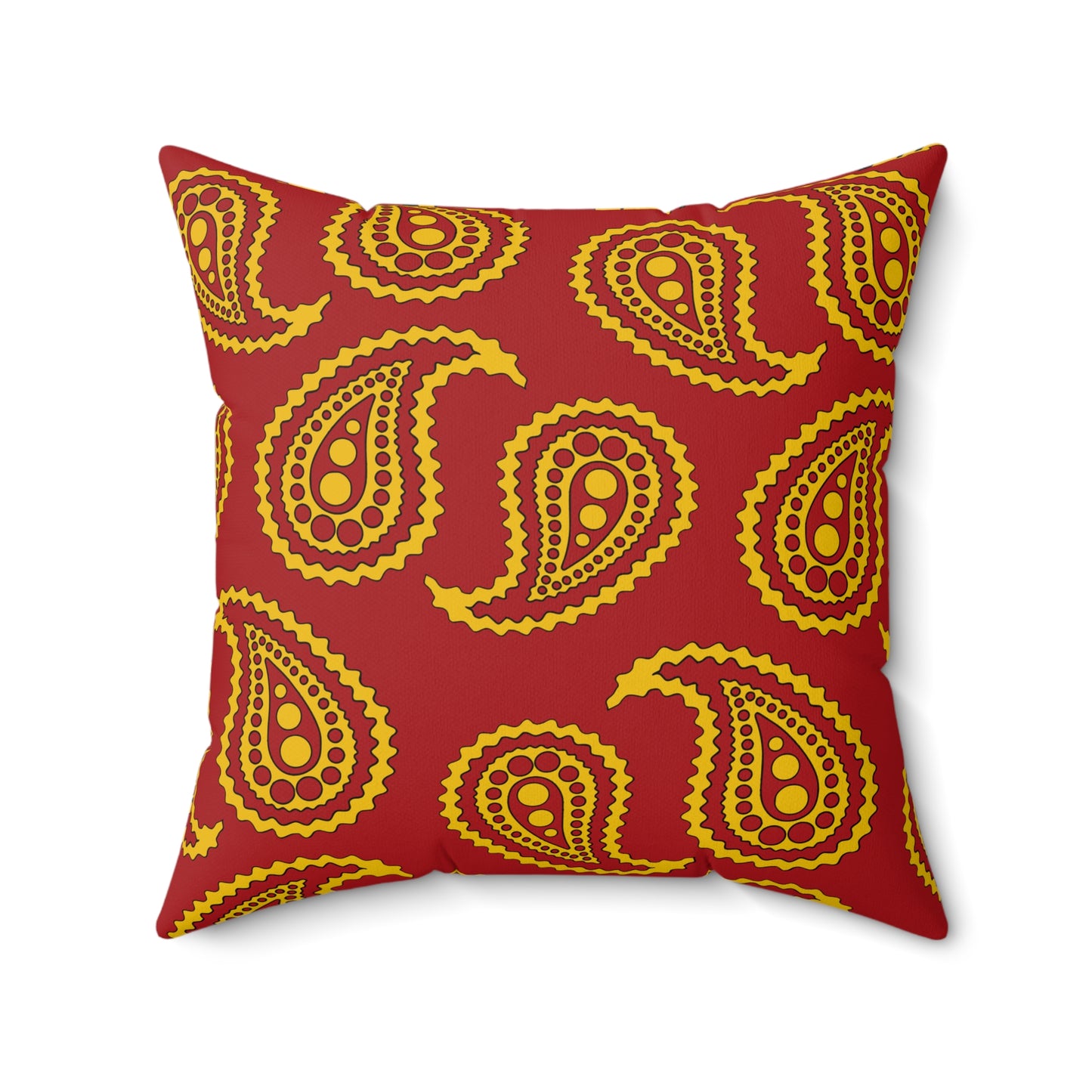 Spain Retro Paisley Cushion Pillow