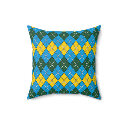 Rwanda Retro Argyle Cushion Pillow