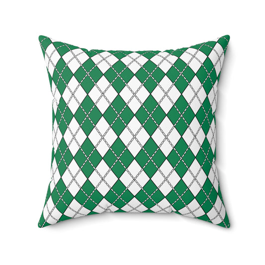 Nigeria Retro Argyle Cushion Pillow