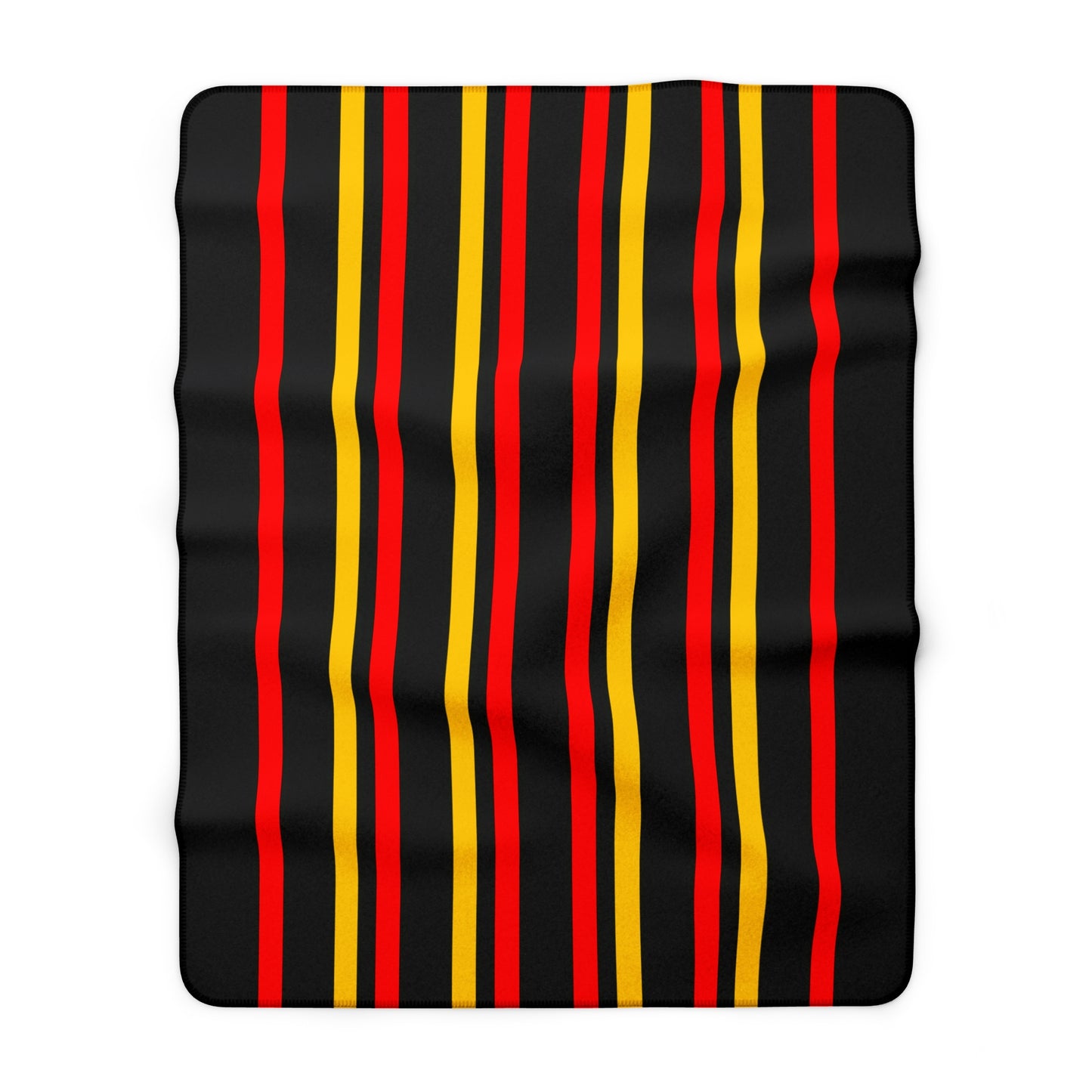 Papua New Guinea Retro Stripes Blanket Throw