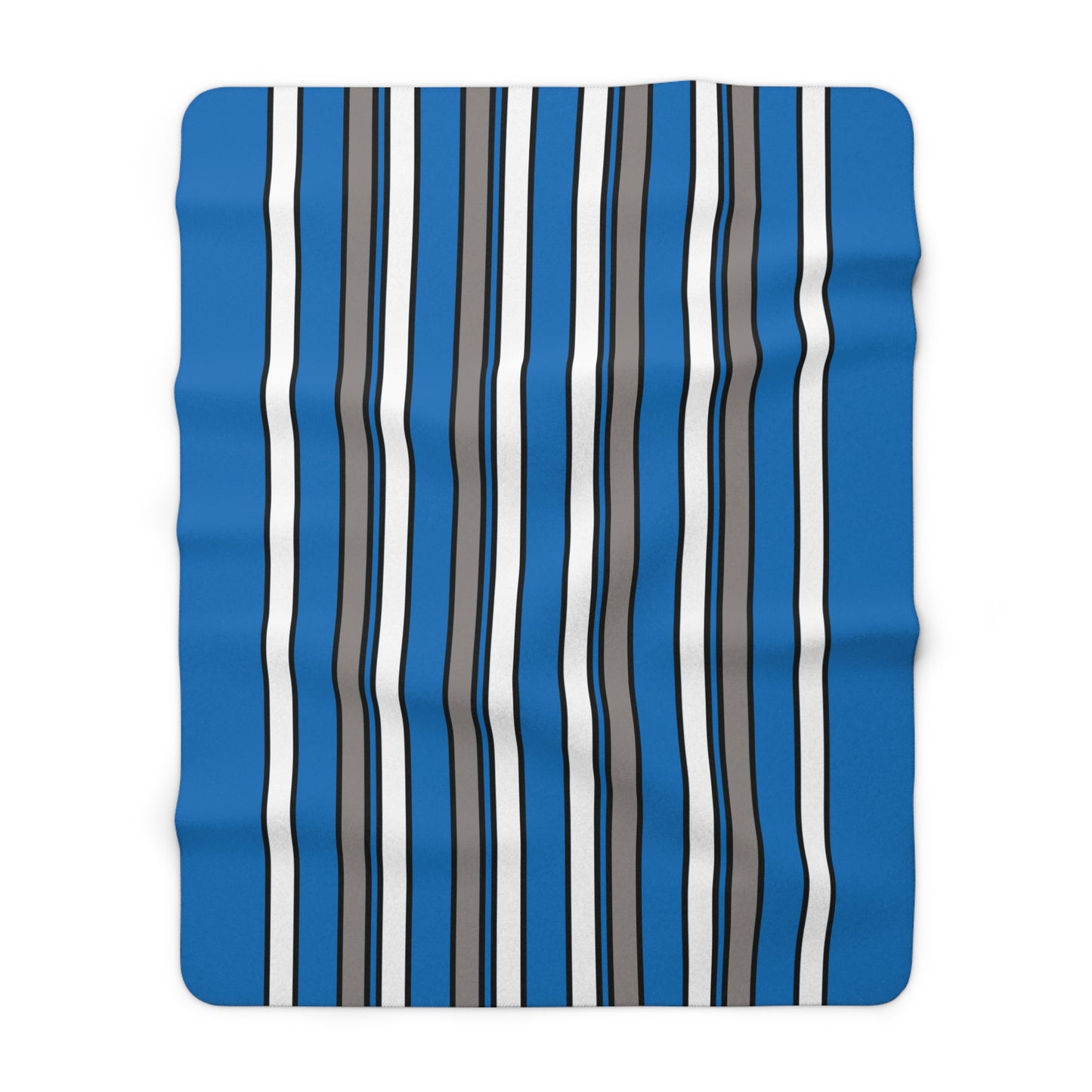 Northern Mariana Islands Retro Stripes Blanket Throw