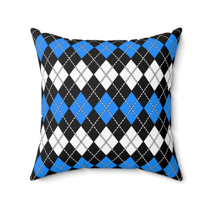 Estonia Retro Argyle Cushion Pillow