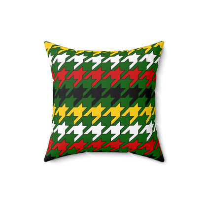 Zimbabwe Retro Houndstooth Cushion Pillow