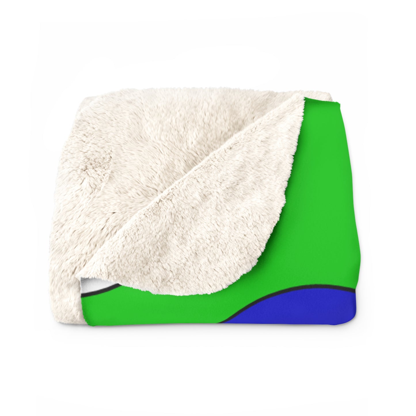 Sierra Leone Retro Polka Dots Blanket Throw