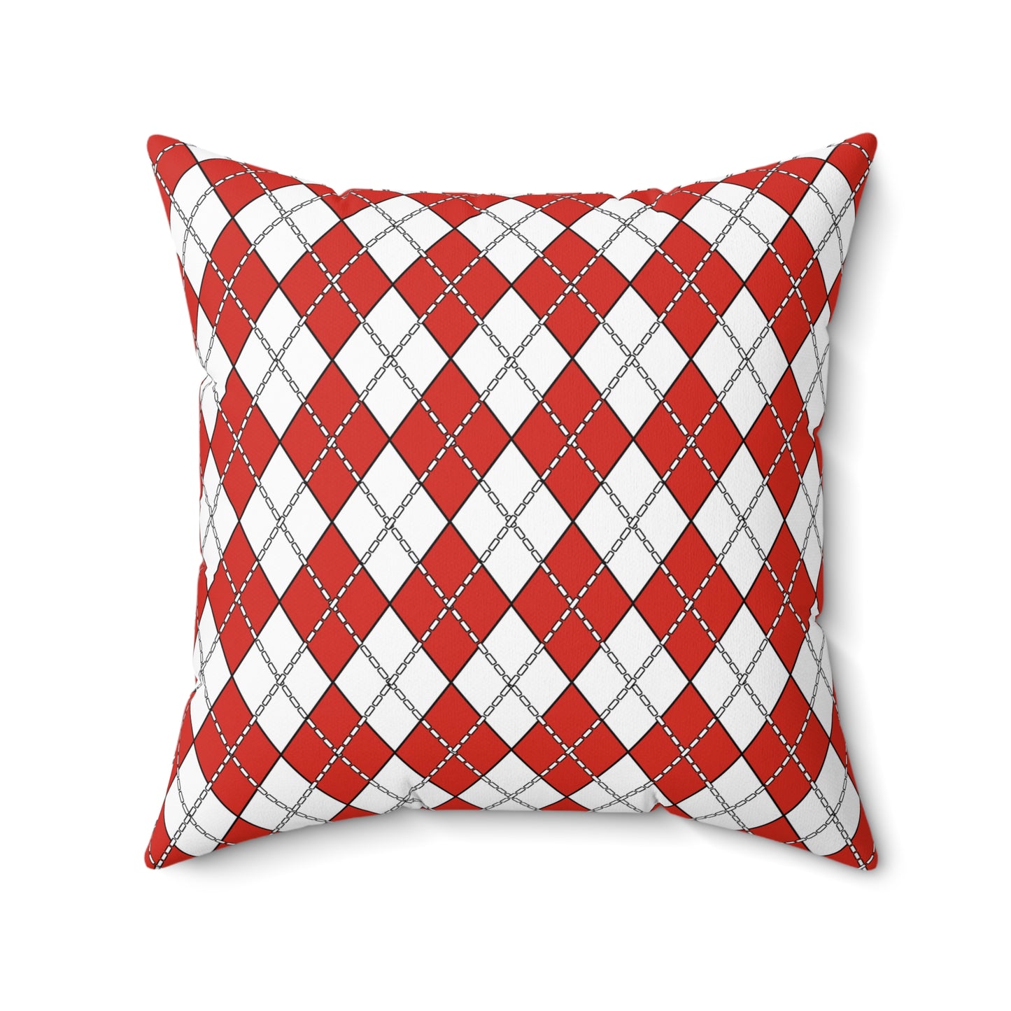 Canada Retro Argyle Cushion Pillow