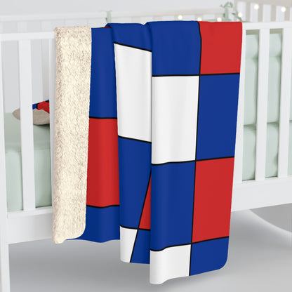 Iceland Retro Check Blanket Throw
