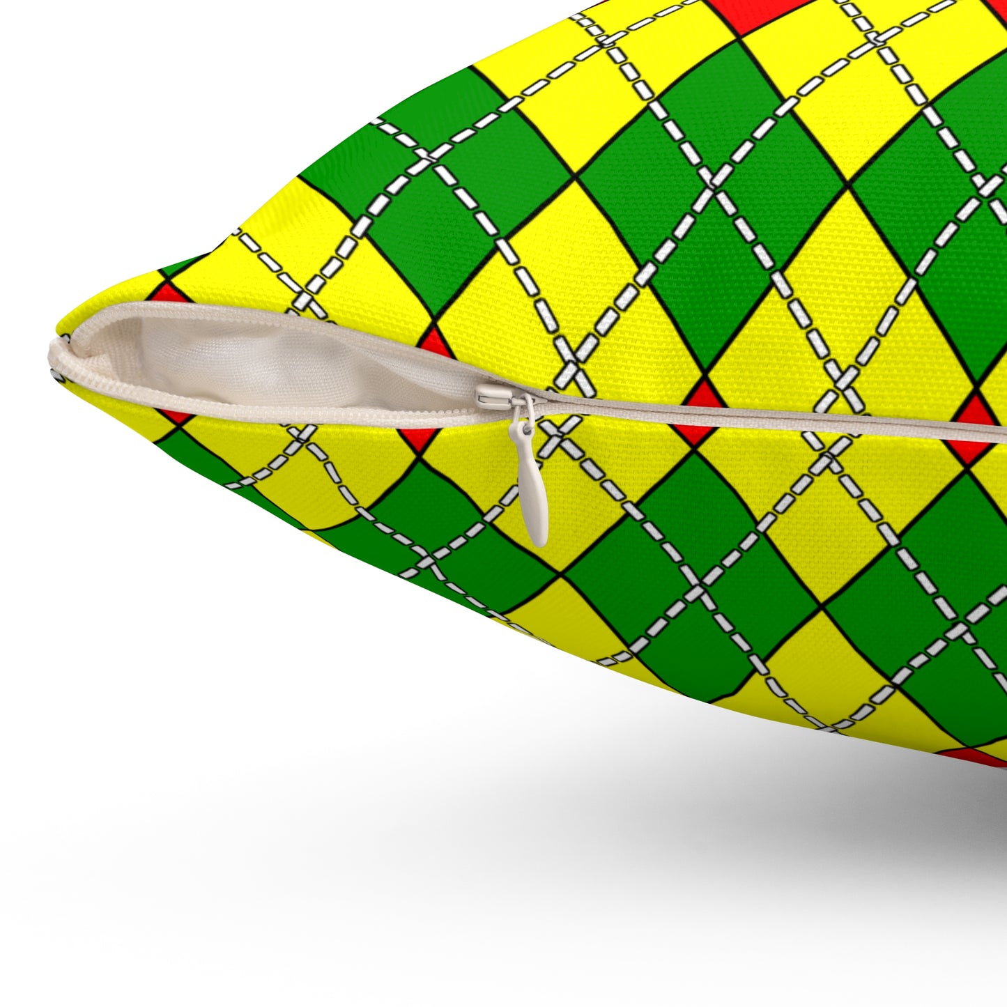 Mali Retro Argyle Cushion Pillow
