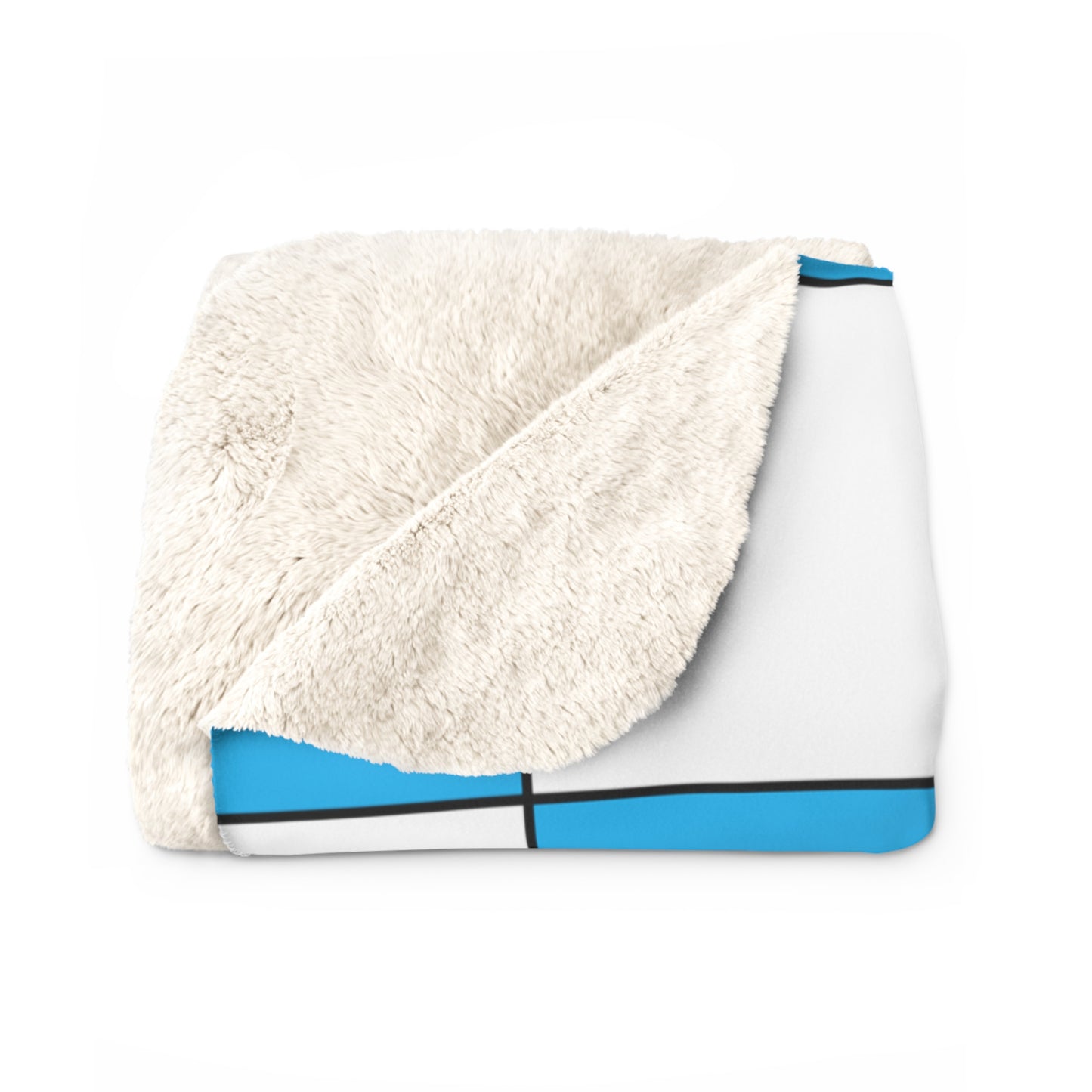 San Marino Retro Check Blanket Throw
