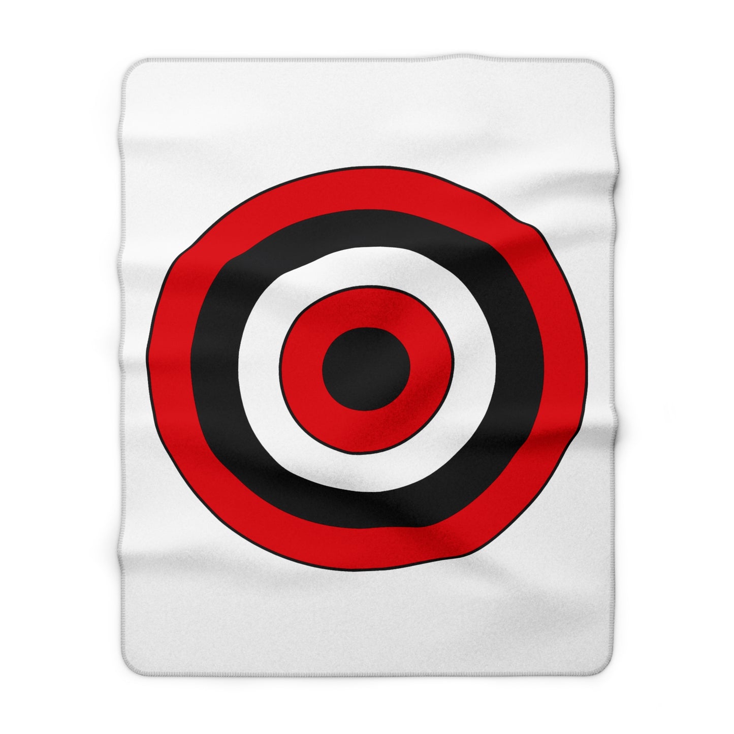 Gibraltar Retro Target Blanket Throw