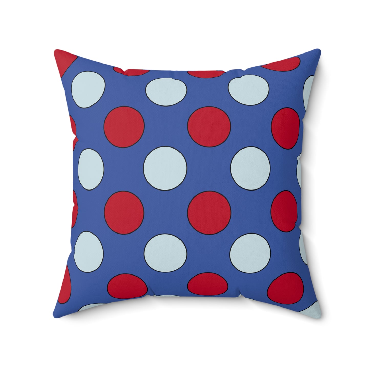 Guam Retro Polka Dots Cushion Pillow