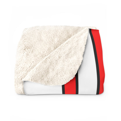 Georgia Retro Stripes Blanket Throw