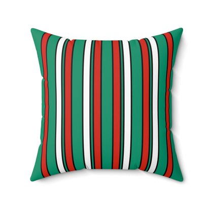 Bulgaria Retro Stripes Cushion Pillow