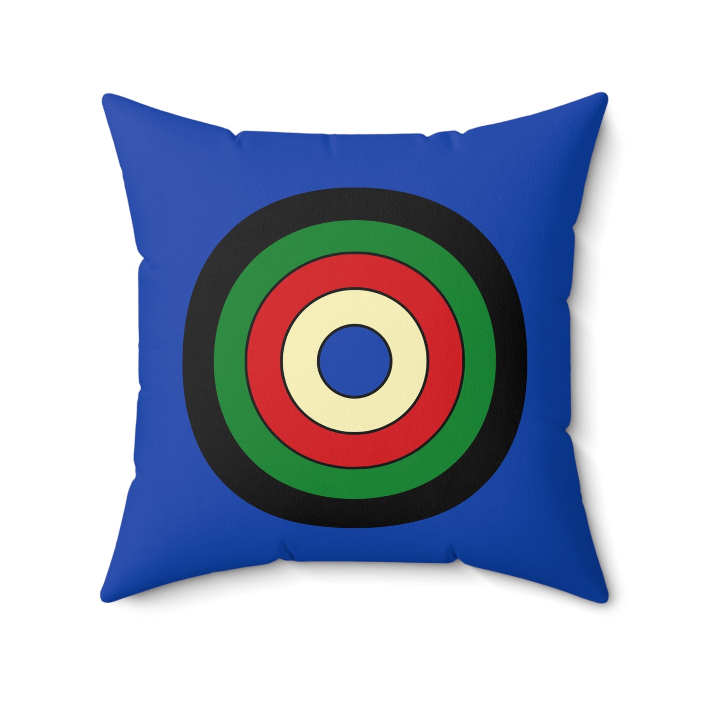 South Sudan Retro Target Cushion Pillow